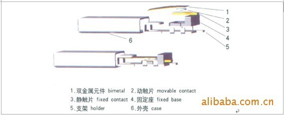 变压器温度保护开关凯恩最专业的变压器温度保护开关制造商_电子元器件及组件_电子、电工_供应